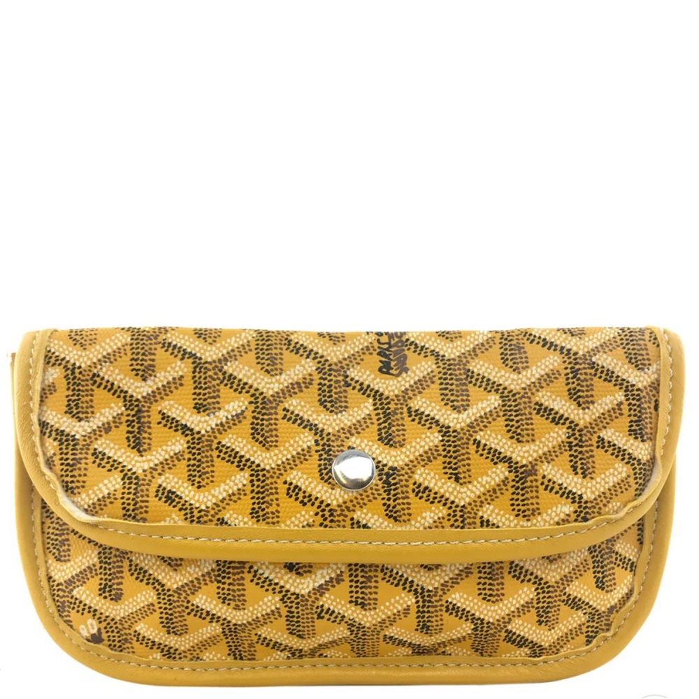 Goyard Goyardine Canvas St. Louis Pochette